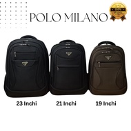 Backpack Promo MilanoPOLO 19,21,23 Inch Men's Backpack for School, College, and Work