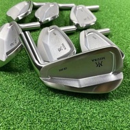 Miura CB-302เซทเหล็กกอล์ฟญี่ปุ่น Miura Kenji S20C เงินเหล็กหลอมเครื่องช่วยฝึกเล่นกอล์ฟมือขวาสำหรับมื
