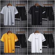 ชุดเสื้อยืดแขนสั้น กางเกงขาสั้น เสื้อแขนสั้น ชุดแขนสั้นกางเกงขาสั้น ชุดลำลอง รุ่น MC04