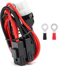 Ymiko Car Radio Charger Cable, 1M Long Car Radio Power Cable, Short Waves, Fits FT-857D, FT-897D, Fi