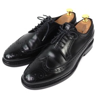Excellent condition △ Jalan Sriwijaya 98652 EDWARD wingtip Dainite sole leather business shoes, blac