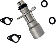 Aluminum Engine Oil Cooler Inlet Connector Kit with 2 Water Pump Gaskets Compatible with Land Rover 