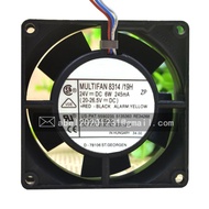 SZ BRAND NEW MULTIFAN 8314/19H 24VDC ORIGINAL COOLING FAN 8CM 8032 80*80*32MM