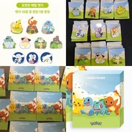 韓國 isaac toast Pokemon 寵物小精靈 襟章 隨機 比卡超 車厘龜 小火龍 奇異種子 鳳王 皮皮 超夢 三地鼠 洛奇亞 卡比獸