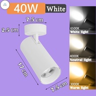 EZ Tri-color LED Downlight Foldable Lampu Siling Surface Mounted Down Light Spot Lights Ceiling Ligh