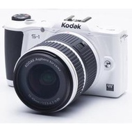 柯達 Kodak PIXPRO S-1 相機 + Pixpro 12-45mm 鏡頭 白色