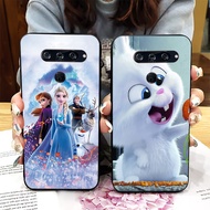 Cute LG V20 V30 V30S V30+ V30Plus V40 V50 V50S ThinQ 5G Cover Mickey Minions Snowball Pikachu Elsa Case