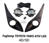 ไฟตัดหมอก yaris ativ 2017 2018 2019 สปอร์ตไลท์ โตโยต้า ยาริส เอทีฟ foglamp toyota yaris ativ รุ่น 4 