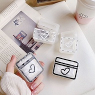 Heart Translucent AirPod Case Airpods1 2 3 PRO