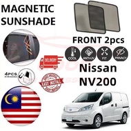 Nissan NV200 Front Epic Magnetic Sunshade  (2pcs) Accessories Automotive