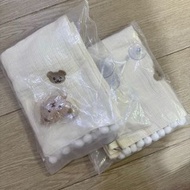 可愛刺繡小熊 汽車遮陽簾 遮光簾 隔熱防曬