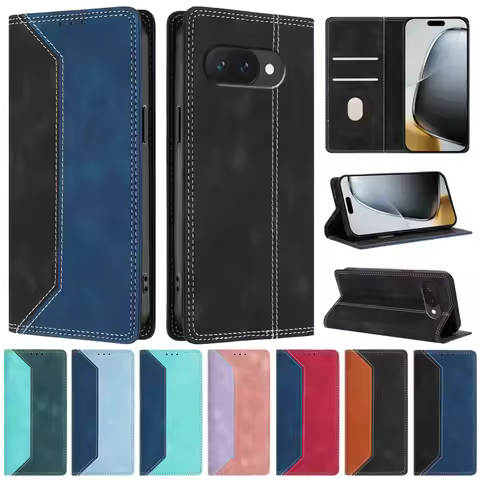 For Google Pixel 10A Case Magnetic Flip Case for Funda Google 10A Pixel 10a GE1GQ Phone Cover Fashio