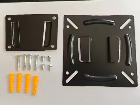 Suporte para TV de parede, monitor LCD LED, tela plana para PC, VESA 75, 100, 12-24"