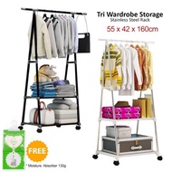 Rak Baju Gantung Baju Storage Rack