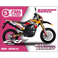 Motorcycle Accessories - Decal CRF 150L Fullbody Orange Variation - Decal Sticker HONDA CRF 150 L
