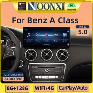 12.3 Inch Android Player For Mercedes Benz A Class W176 GLA X156 CLA C117 NTG 5.0 Carplay DSP 360 BT