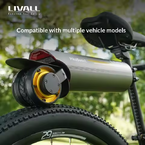 Livall Electric Bicycle Booster Kit Pikaboost2 Fast Charging Long Battery Life For Mountain Bike Out