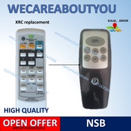 Nsb remote control wall fan