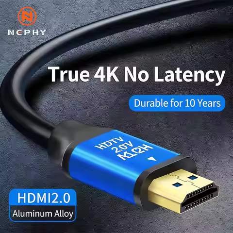 HDMI Cable 4K 2.0 Cable for Apple TV PS4 Splitter Switch Box HDMI to HDMI Cable 60Hz Video Audio Cab