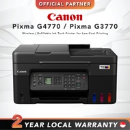 [FAST SHIP] Canon Pixma G3770 / Pixma G4770 | Wireless Refillable Ink Tank Printer for Low-Cost Prin