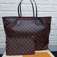 Preloved lLV neverfull damier GM 2017