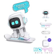 EMO a.I. Desktop Pet Emopet Smart Robot Interactive Adaptive RobotAI - EMO WHITE