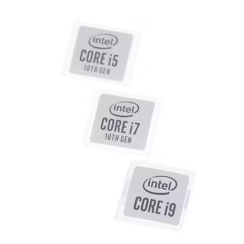5pcs DIY Original 11th Generation Lntel Core I9 I7 I5 Sticker Laptop Desktop Cpu Label about 1.8*1.8