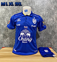 ชุดฟุตบอลชายทีมชาติไทย(เสื้อ+กางเกง)