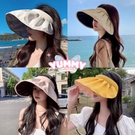 Yummy Shop (MK-13) Sun Hat Minimalist Bright Colors Cool Sea