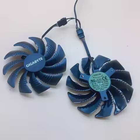 Cooling Fan for Gigabyte RX560 RX570 RX580 GTX 1050 GTX 1060 GTX 1070 Ti P106 Graphics Card Free Shi
