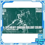 Bandai HG FA-78-2 Heavy Gundam (Rollout Color) | Mobile Suit Gundam The Origin MSD | E.F.S.F. Protot