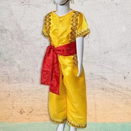 Cambodia Kids Costume Boy Thai Culture Outfit Teenager UN Suit