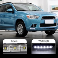 Car Flashing 1Set For Mitsubishi ASX 2010 2011 2012 LED DRL Daytime Running Lights Daylight Waterpro