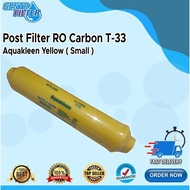 Post Filter Ro Carbon T-33 Aquakleen Yellow Small