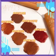 [Genuine] A7 Maffick Matte Lip Mud MF133 Matte Orange Lipgloss Lip Mud MF133 Lip Gloss Smooth, Soft Lips Chocolate Fragrance