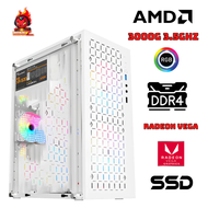 เครื่อง AMD 3000G 3.5Ghz Radeon Vega DDR4 SSD คอม ประกอบ เล่นเกมส์ ของแท้ Comset