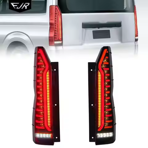 For Toyota Hiace Taillight 2019-2022 LED Projetor Tail Lamp Daytime Running Light Automotive Accesso