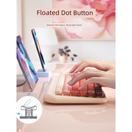 wireless keyboard and mouse aula keyboard keyboard Papan kekunci dan tetikus BOW retro ipad tanpa wa