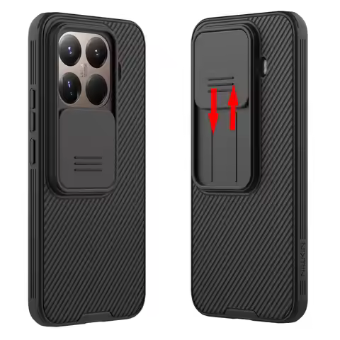 Nillkin Case For Xiaomi Mi 15T Pro 15T Note 14 Pro Plus 5G F7 Ultra 5G Slide Pro Camera Slim Rugged 