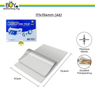【Part A】 ProMaster Small Size 100pcs Laminate Film Laminating Pouche Film Plastik Laminate -(100s/BO