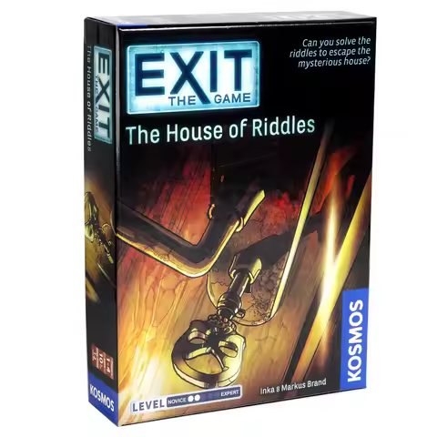 EXIT: The House of Riddles - Unique Escape Room Game - 1-4 Players - Puzzle Solving Strategy Board G