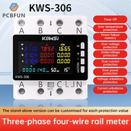 KWS-306/KWS-306L/KWS-306WF thông minh độ nét cao màn hình màu ba pha bốn dây loại đường sắt điện áp