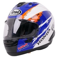 MOTOR GRL 12612 ARAI SNI RX7X HONDA NSR 250R HELM FULL FACE WHITE BLUE