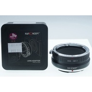 K&F Concept KNF Lens Adapter | EOS - NIKZ | Canon EF Mount Lens to Body Camera Nikon Z mount z5 Z6 Z