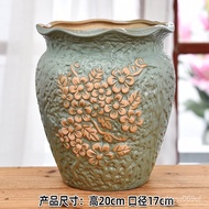 Vase Ceramic Flower Pot Large Succulent Flower Pot Special Offer Laozhuang Ceramic Large Clearance Succulent Large Diame