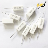 5W ceramic resistor (power resistor) 10 ohm 47 ohm 0.22 ohm 0.33 ohm 5%