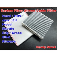 Honda Aircon Cabin Filter Vezel HRV Shuttle Jazz Fit Freed City CRV Grace Insight