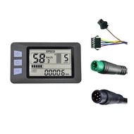 P3H LCD Display Meter Dashboard 24V 36V 48V 60V Electric Bike Meter Display Panel for Electric Scoot