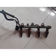 fuel rail+injector jbjl l6/l5 turbo