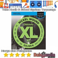 DADDARIO EXL 165 6 EXL165 6 String Reg Light Bass Guitar Strings